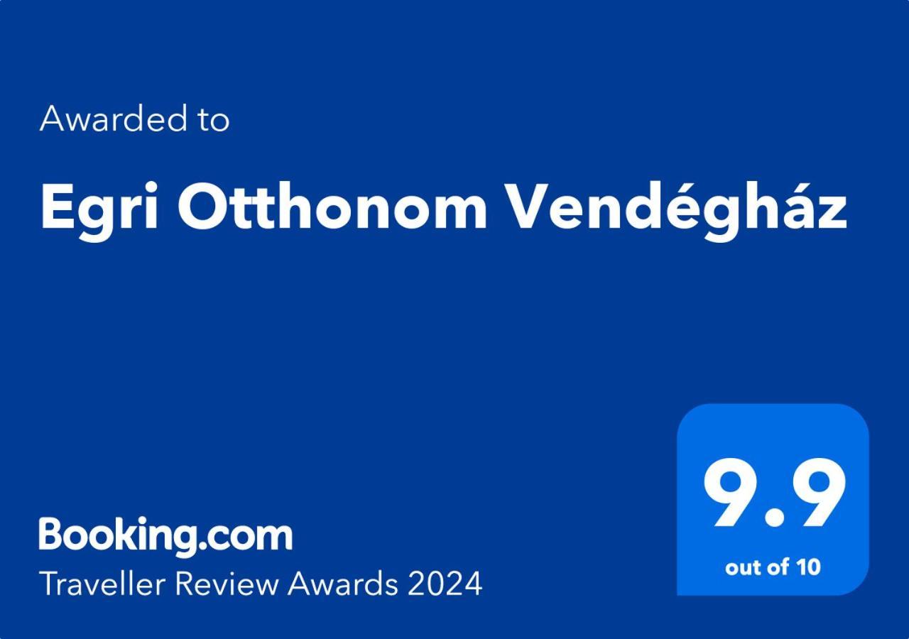 Egri Otthonom Vendeghaz Hotel Eksteriør billede
